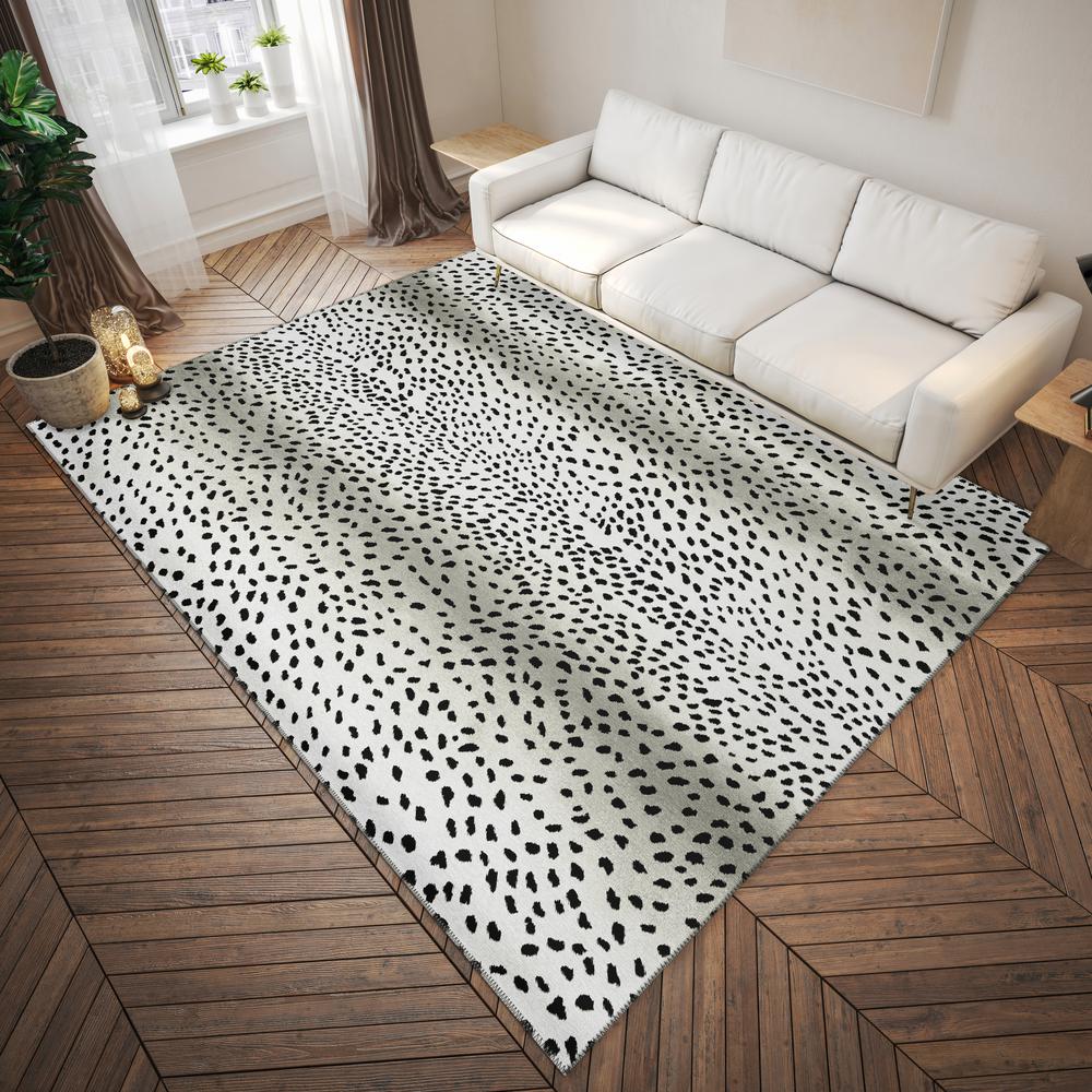 Safari Pearl Animal Animal Print 8' x 10' Area Rug Pearl ASF33
