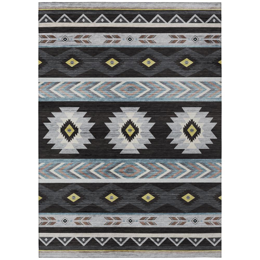 Indoor/Outdoor Sonora ASO33 Midnight Washable 9' x 12' Rug
