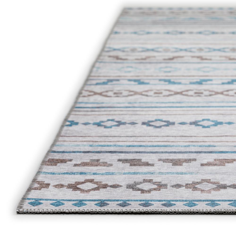 Yuma Gray Bohemian Southwest 3' x 5' Area Rug Gray AYU40