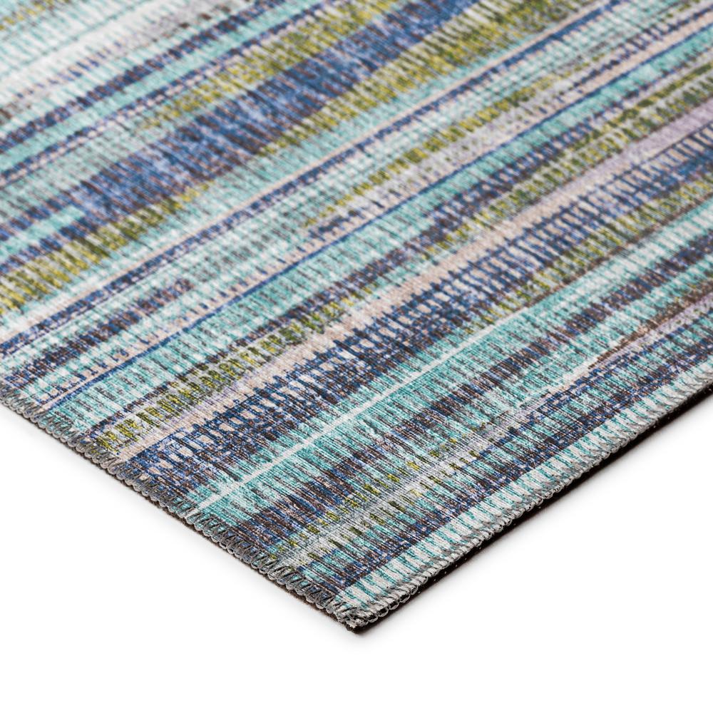 Waverly Plum Contemporary Striped 5' x 7'6" Area Rug Plum AWA31