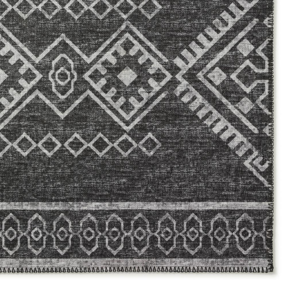 Yuma Gray Transitional Southwest 8' x 8' Area Rug Gray AYU44