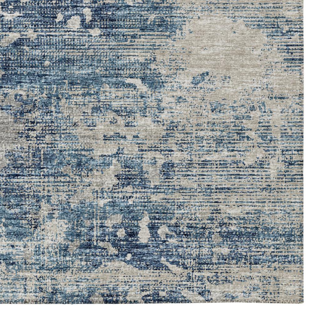 Indoor/Outdoor Accord AAC35 Blue Washable 8' x 10' Rug