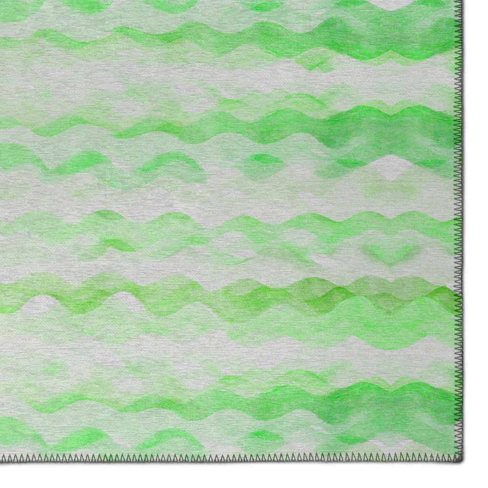 Indoor/Outdoor Surfside ASR46 Green Washable 8' x 10' Rug