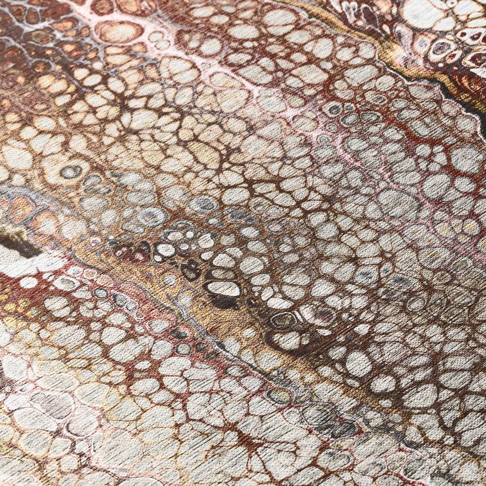 Karina Riverbed Modern Abstract 8' x 8' Area Rug Riverbed AKC45