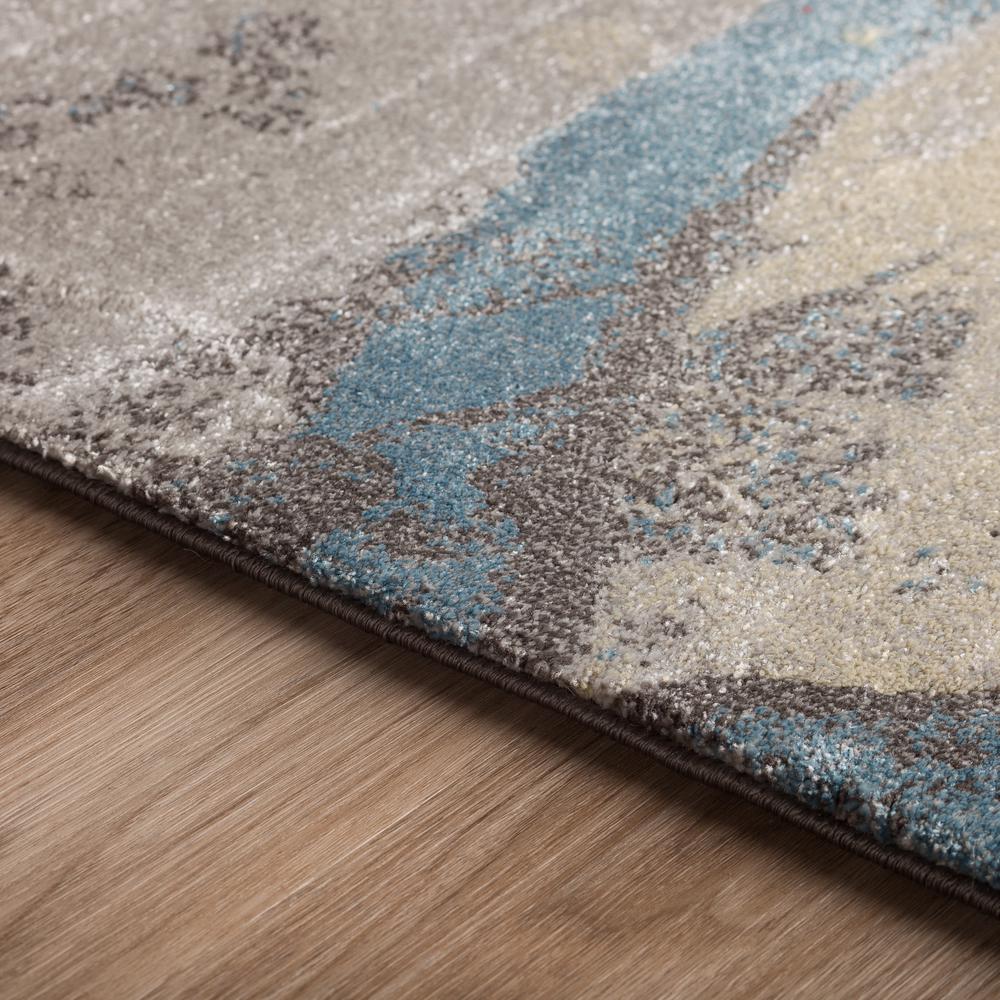 Atlas 34 Blue 3'3"X5'1", Area Rug