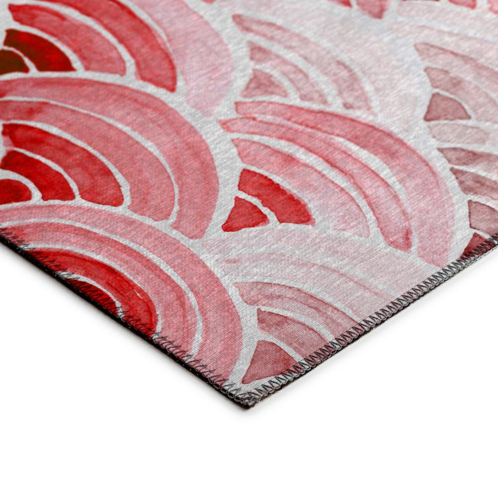 Indoor/Outdoor Surfside ASR35 Red Washable 9' x 12' Rug