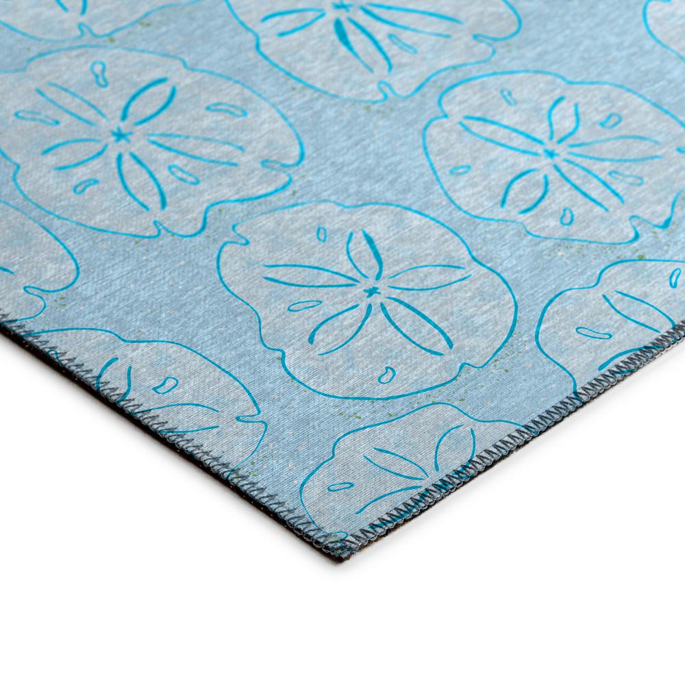 Indoor/Outdoor Surfside ASR40 Blue Washable 9' x 12' Rug