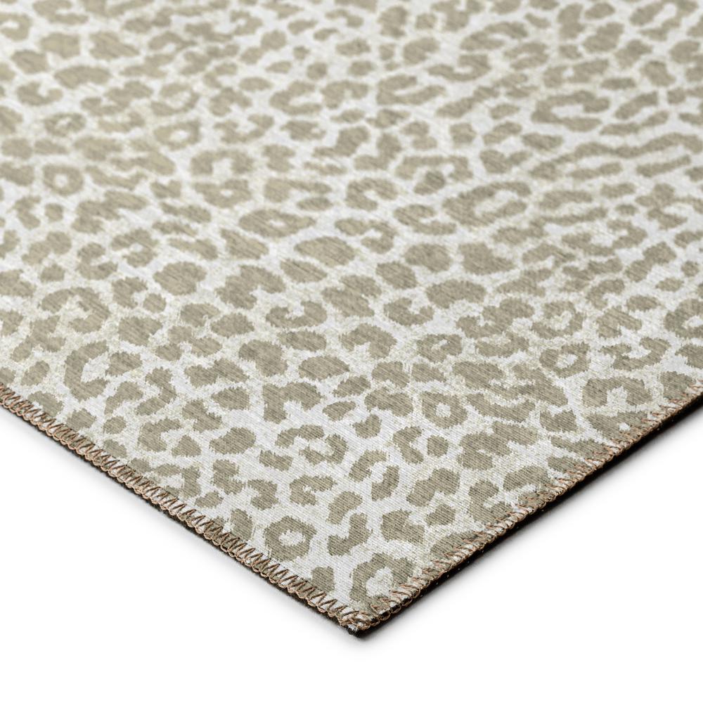 Safari Taupe Animal Animal Print 8' x 10' Area Rug Taupe ASF32
