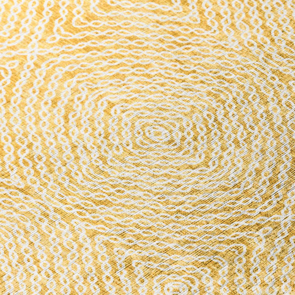 Bravado Gilded Transitional Geometric 8' x 10' Area Rug Gilded ABV33