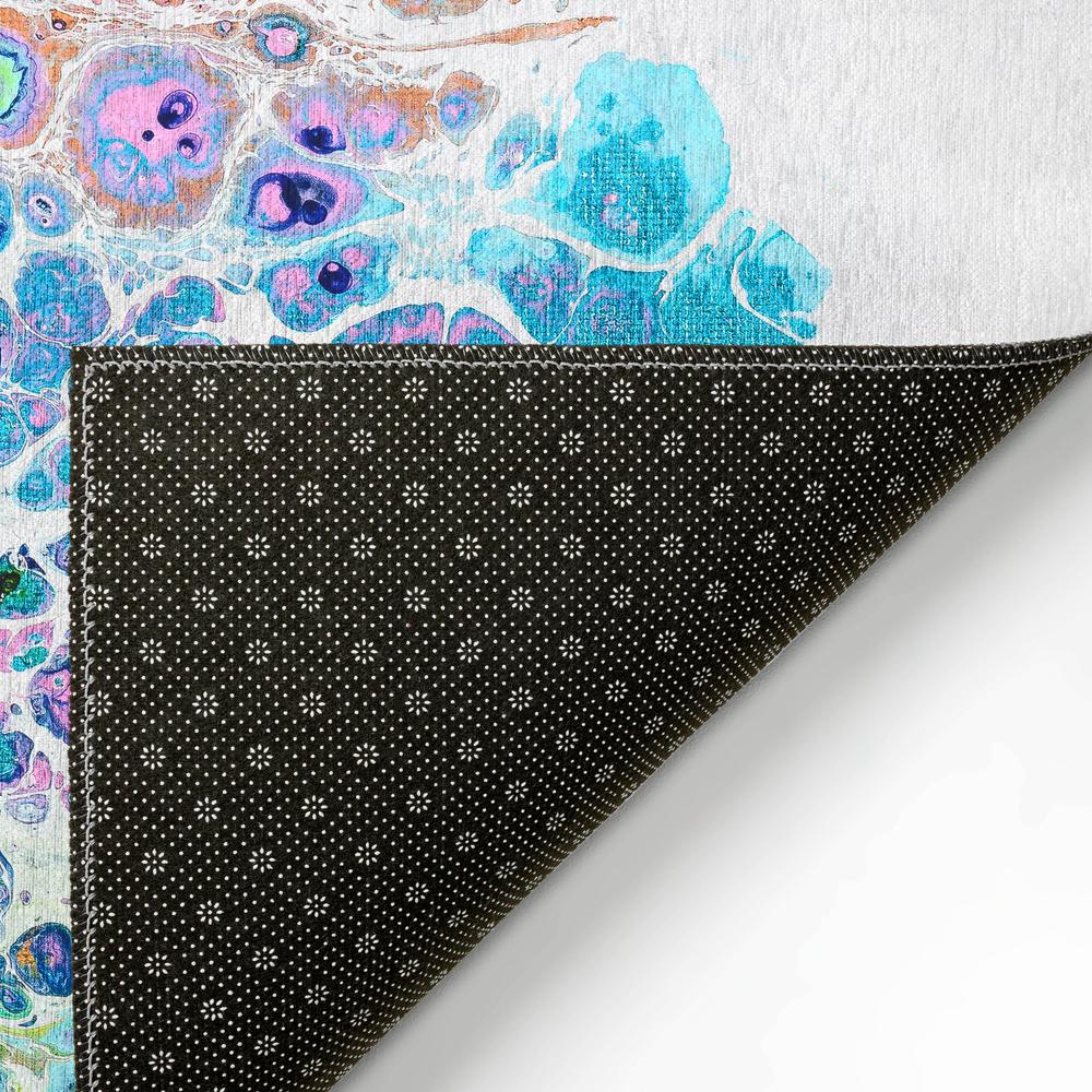 Karina Mermaid Modern Abstract 8' x 10' Area Rug Mermaid AKC50