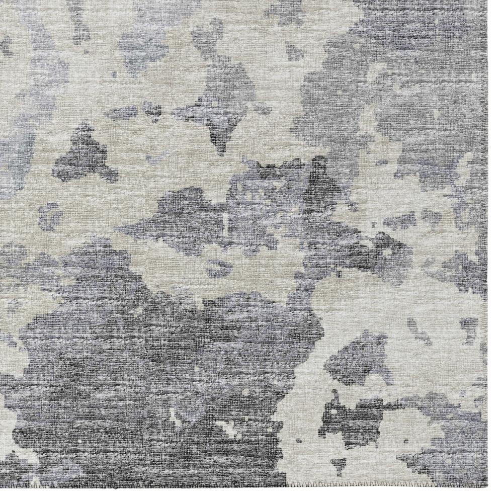 Indoor/Outdoor Accord AAC32 Gray Washable 9' x 12' Rug