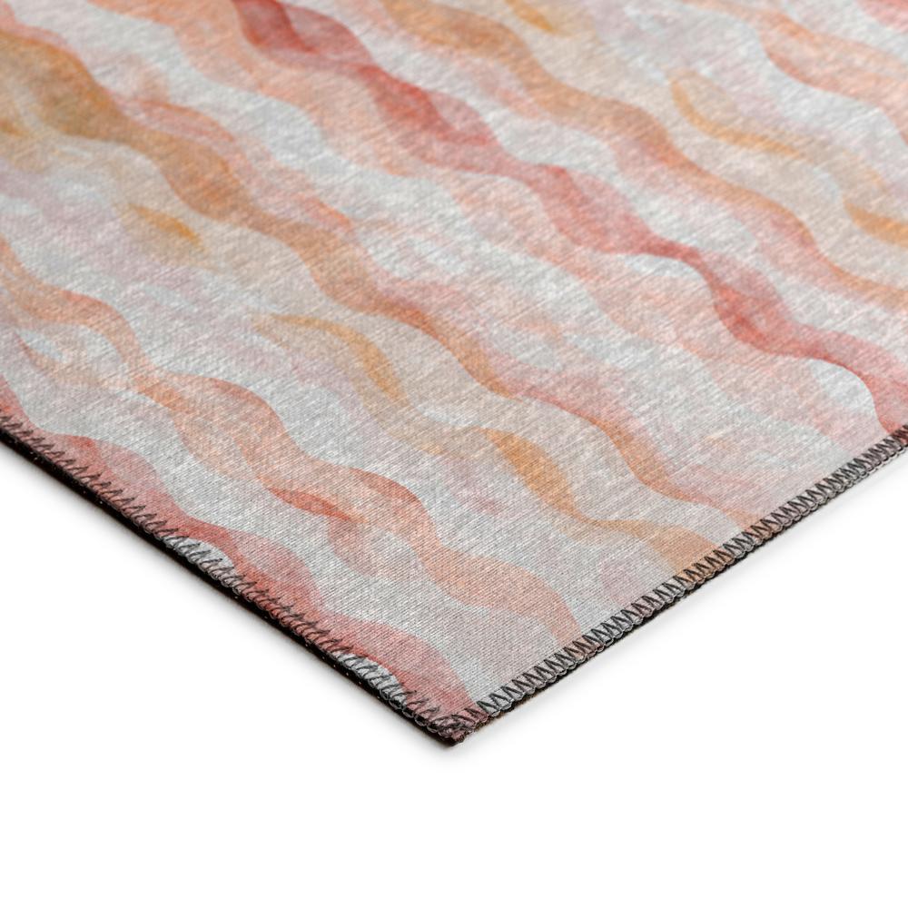 Indoor/Outdoor Surfside ASR46 Peach Washable 9' x 12' Rug