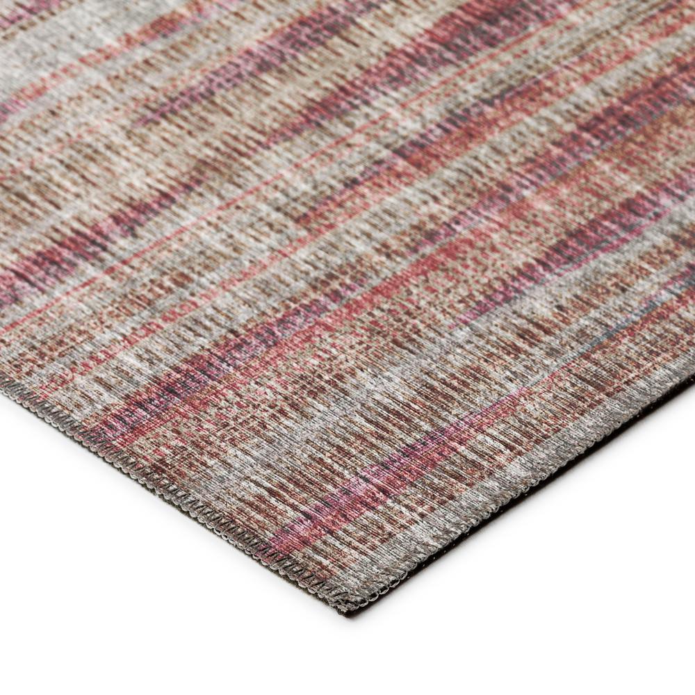 Waverly Burgundy Contemporary Striped 8' x 10' Area Rug Burgundy AWA31