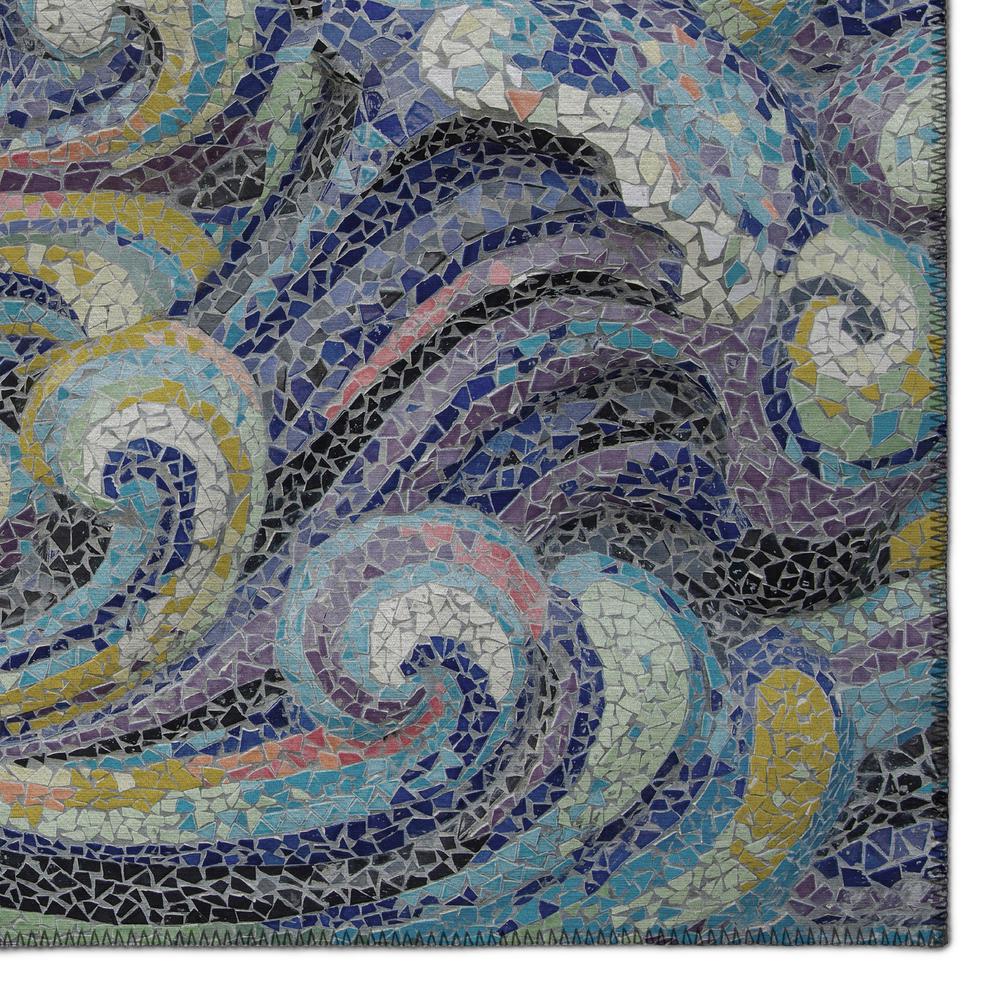 Indoor/Outdoor Surfside ASR44 Stormy Washable 9' x 12' Rug