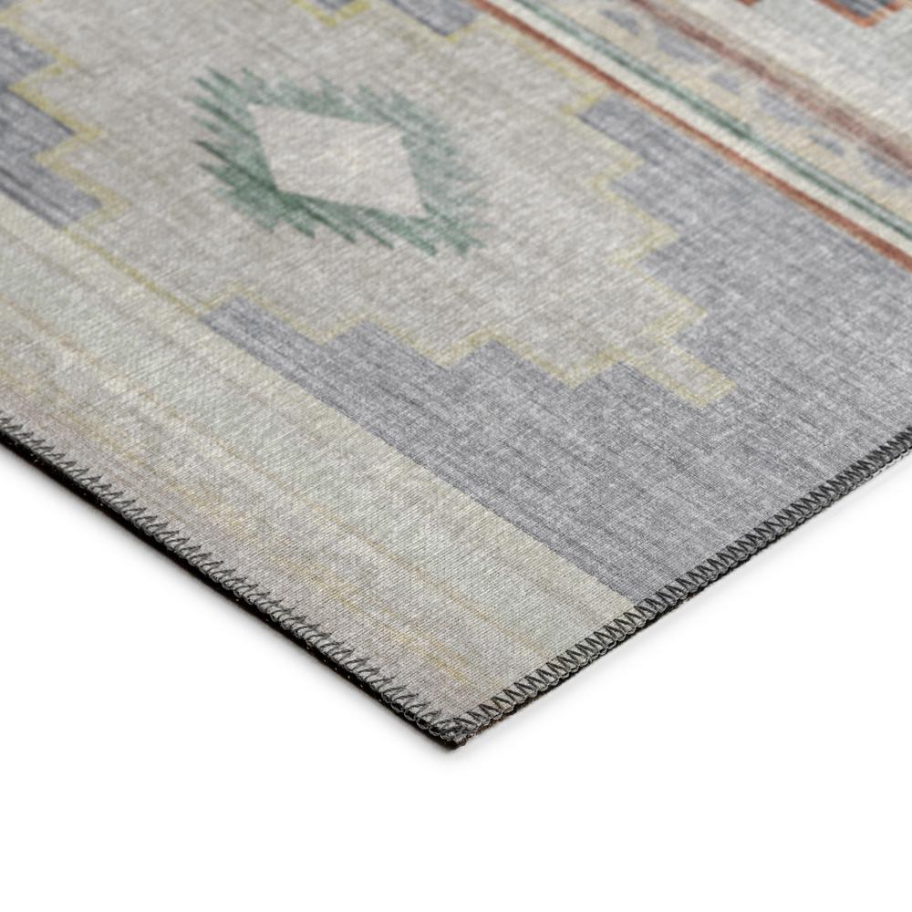 Indoor/Outdoor Sonora ASO31 Gray Washable 9' x 12' Rug