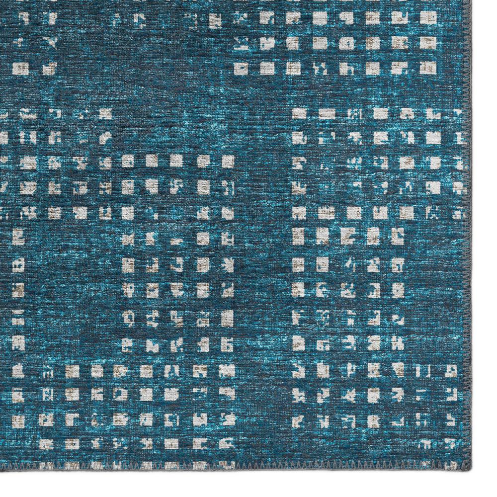 Eleanor Blue Contemporary Geometric 8' x 10' Area Rug Blue AER31