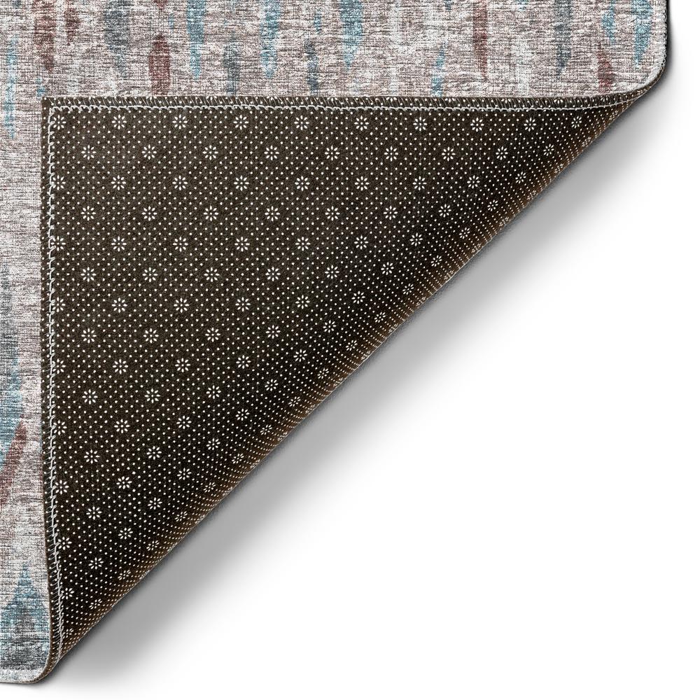 Rylee Blue Transitional Chevron 8' x 10' Area Rug Blue ARY35