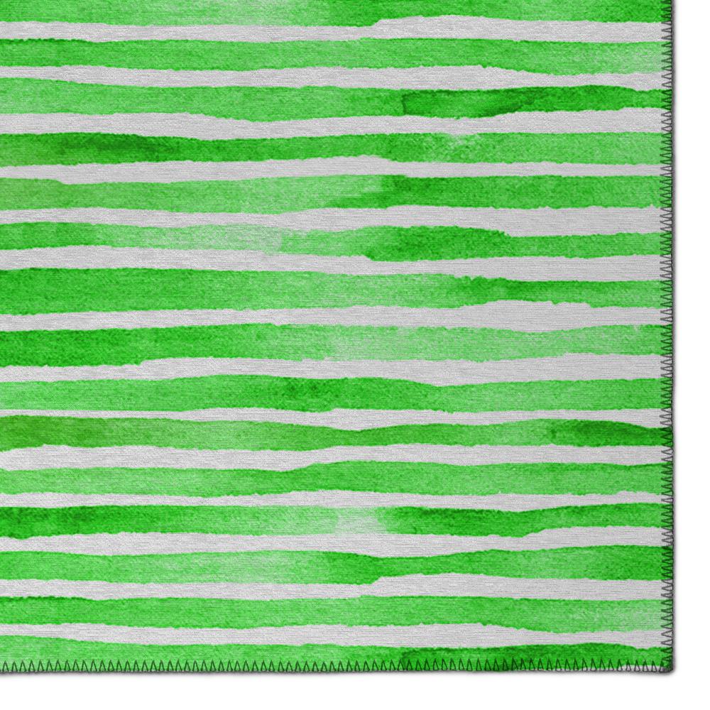 Indoor/Outdoor Surfside ASR38 Green Washable 9' x 12' Rug