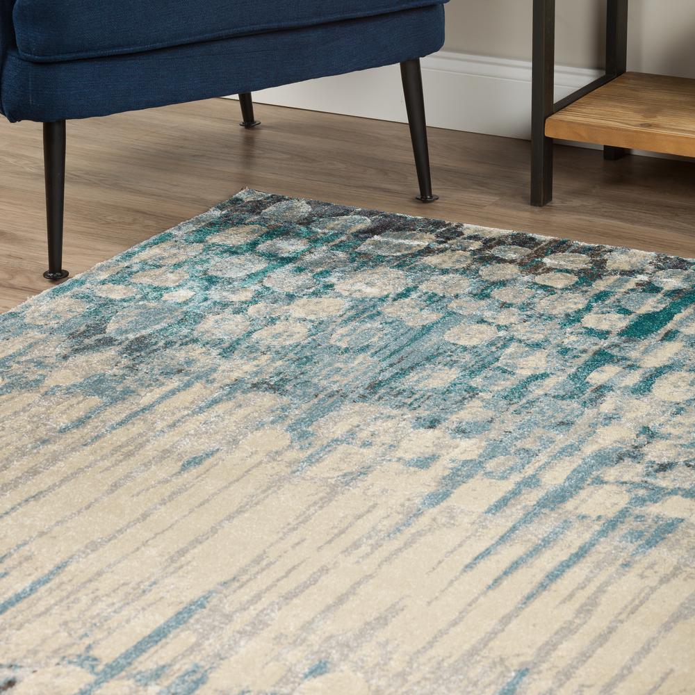 Atlas 33 Blue 9'6"X13'2", Area Rug