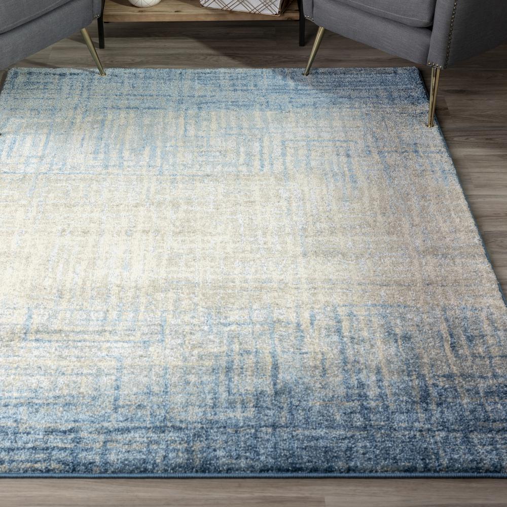 Plano 38 Blue 9'6"X13'2", Area Rug