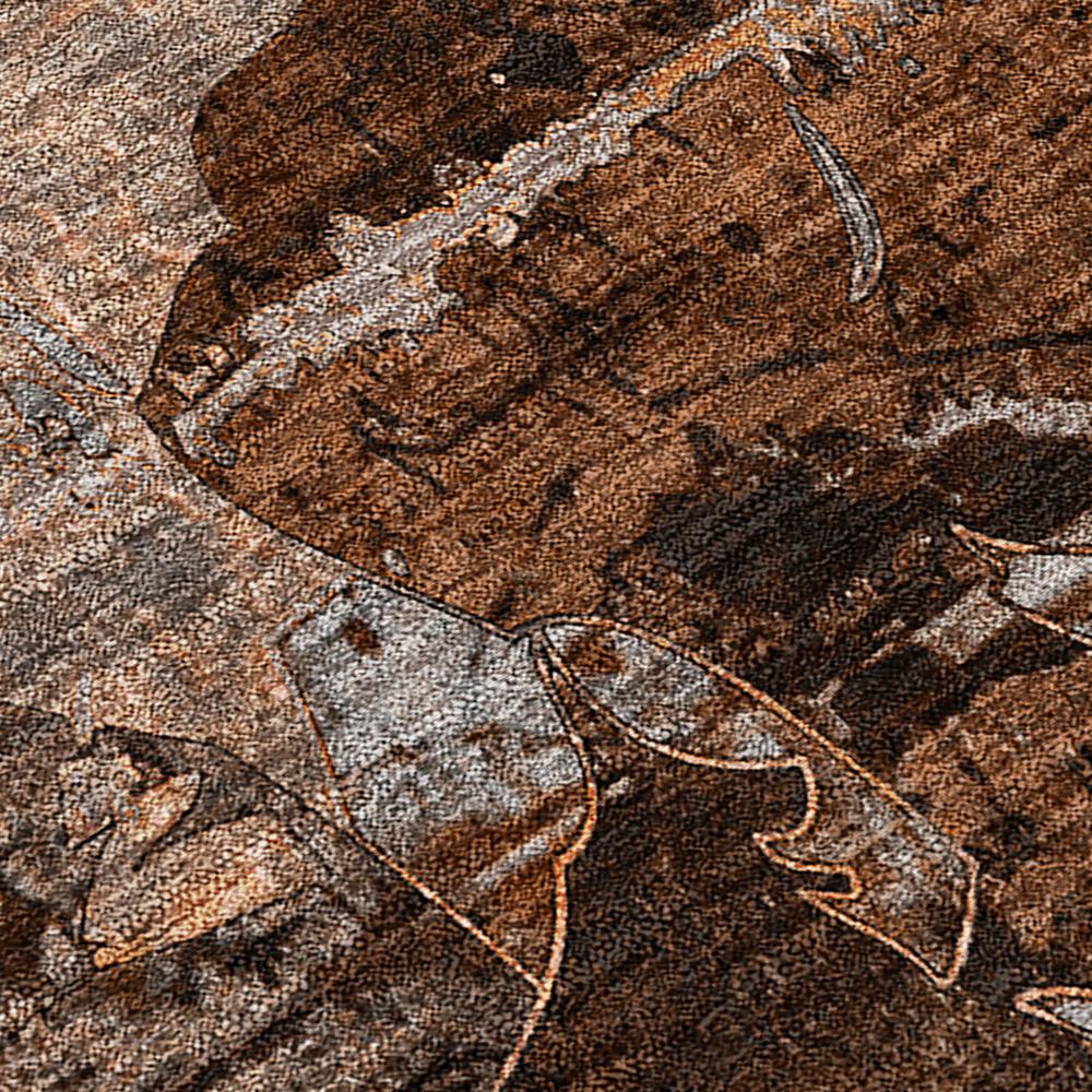 Chantille ACN555 Orange 10' x 14' Rug