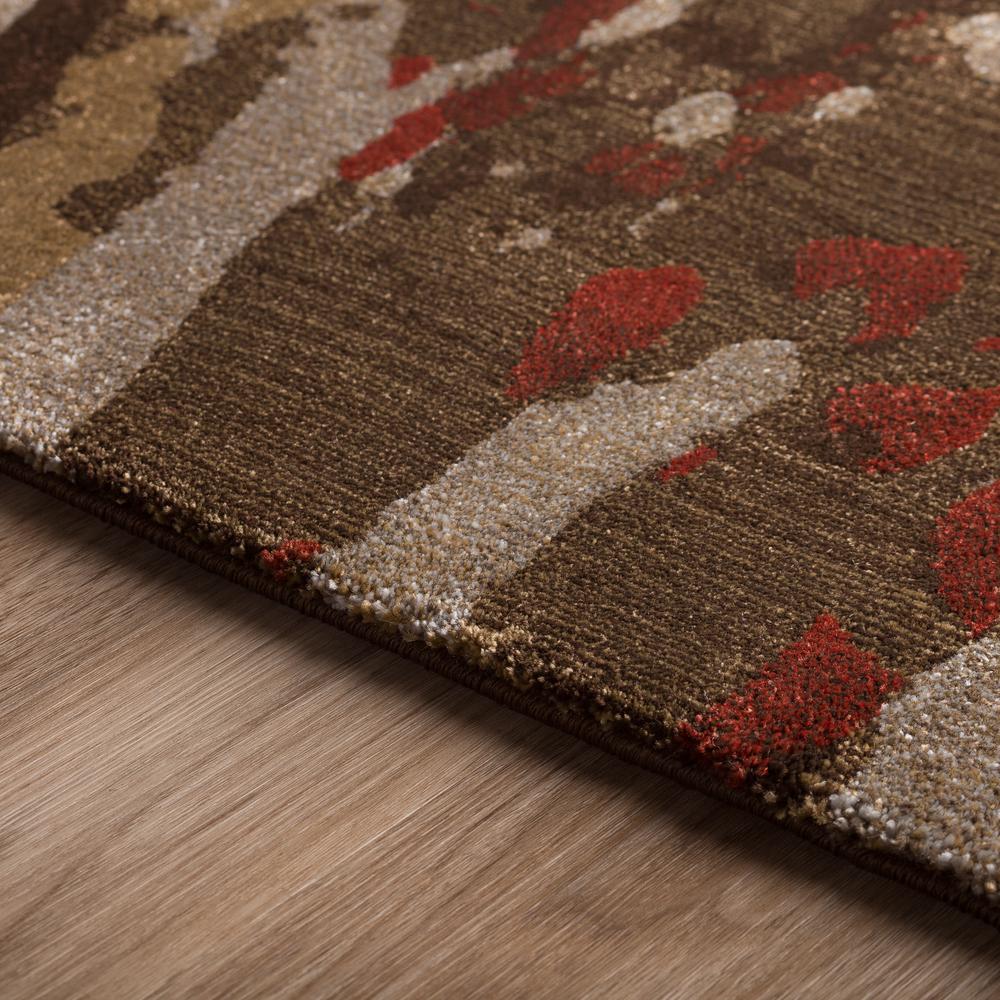 Atlas 37 Brown 5'3"X7'7", Area Rug