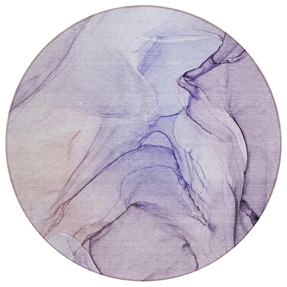 Chantille ACN502 Purple 8' x 8' Rug