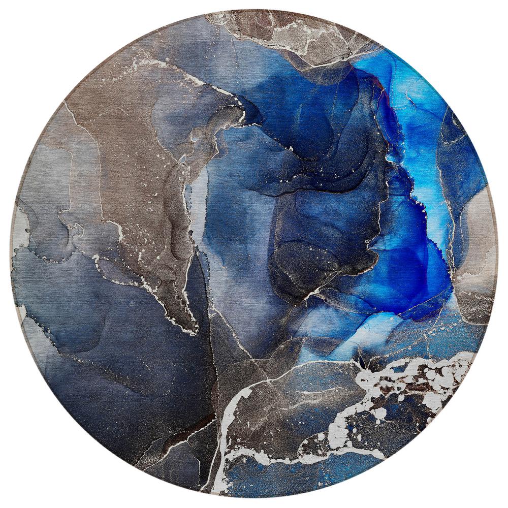 Chantille ACN503 Blue 8' x 8' Rug