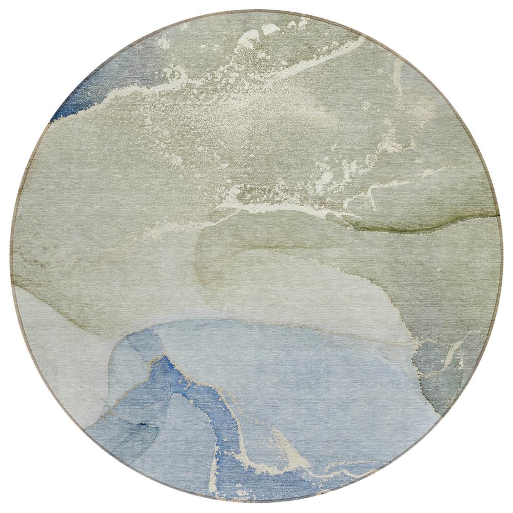 Chantille ACN517 Blue 8' x 8' Rug