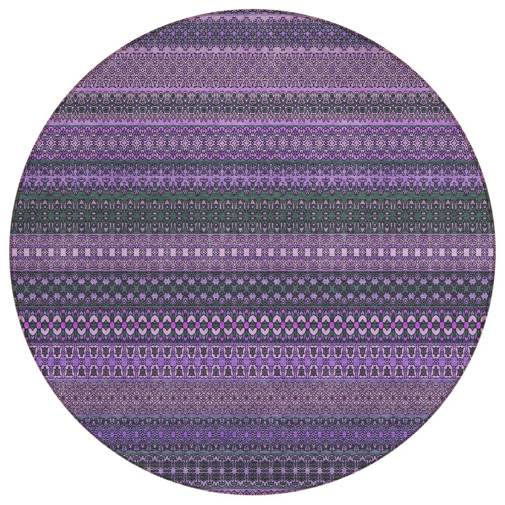 Chantille ACN527 Purple 8' x 8' Rug