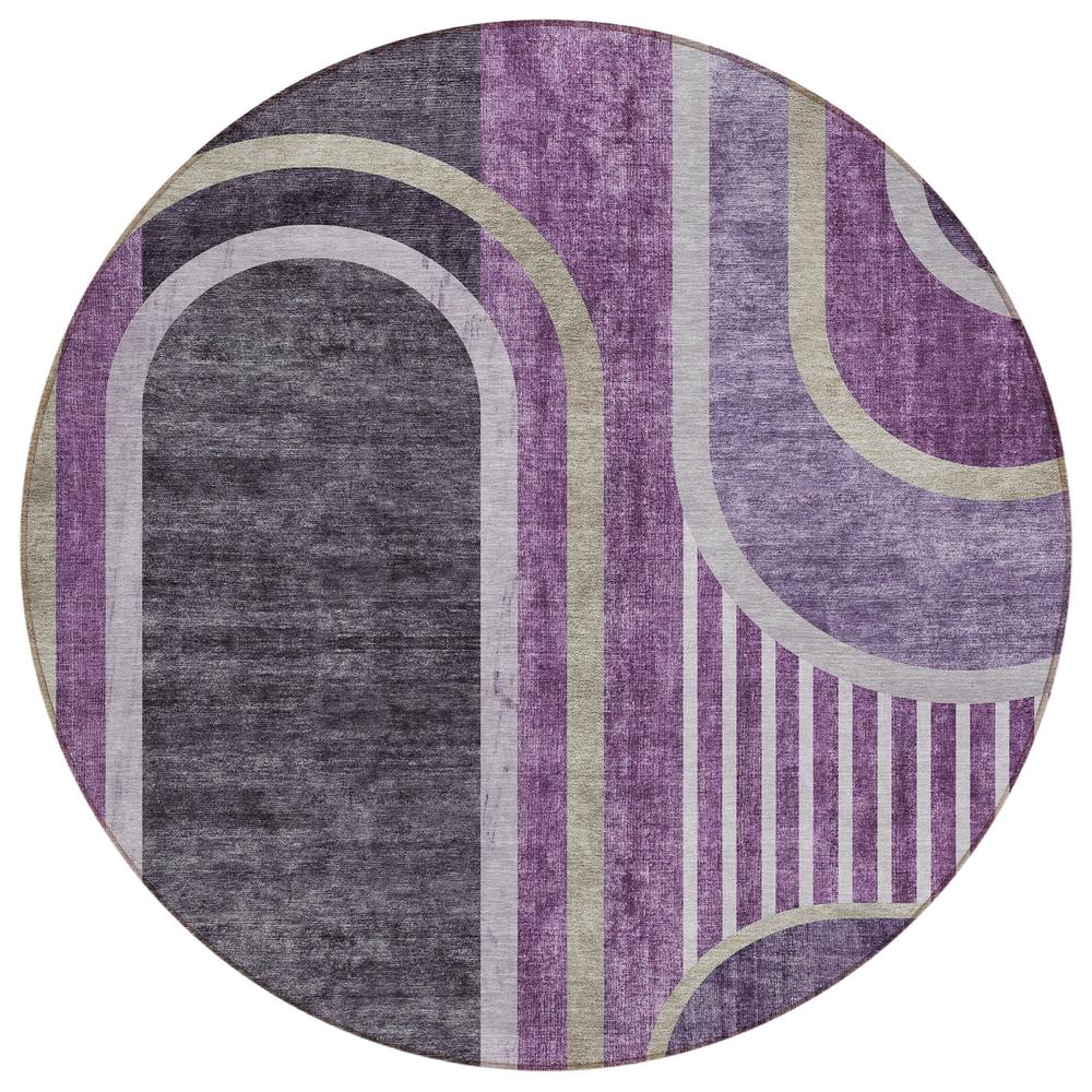 Chantille ACN532 Purple 8' x 8' Rug