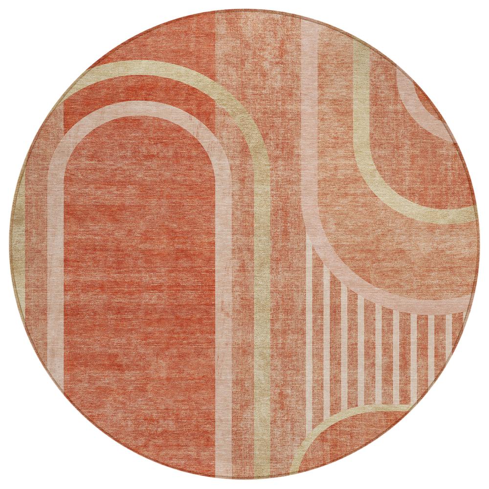 Chantille ACN532 Orange 8' x 8' Rug