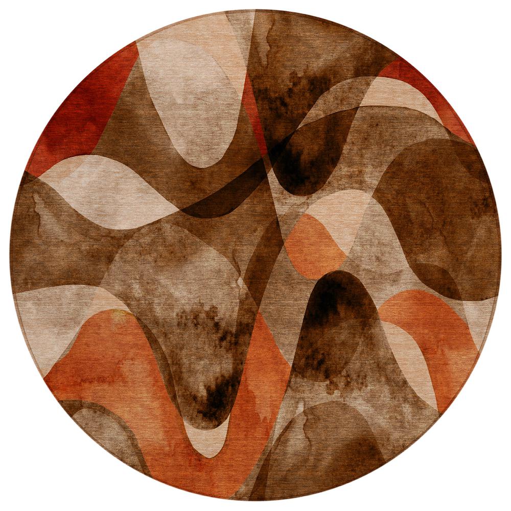 Chantille ACN536 Brown 8' x 8' Rug