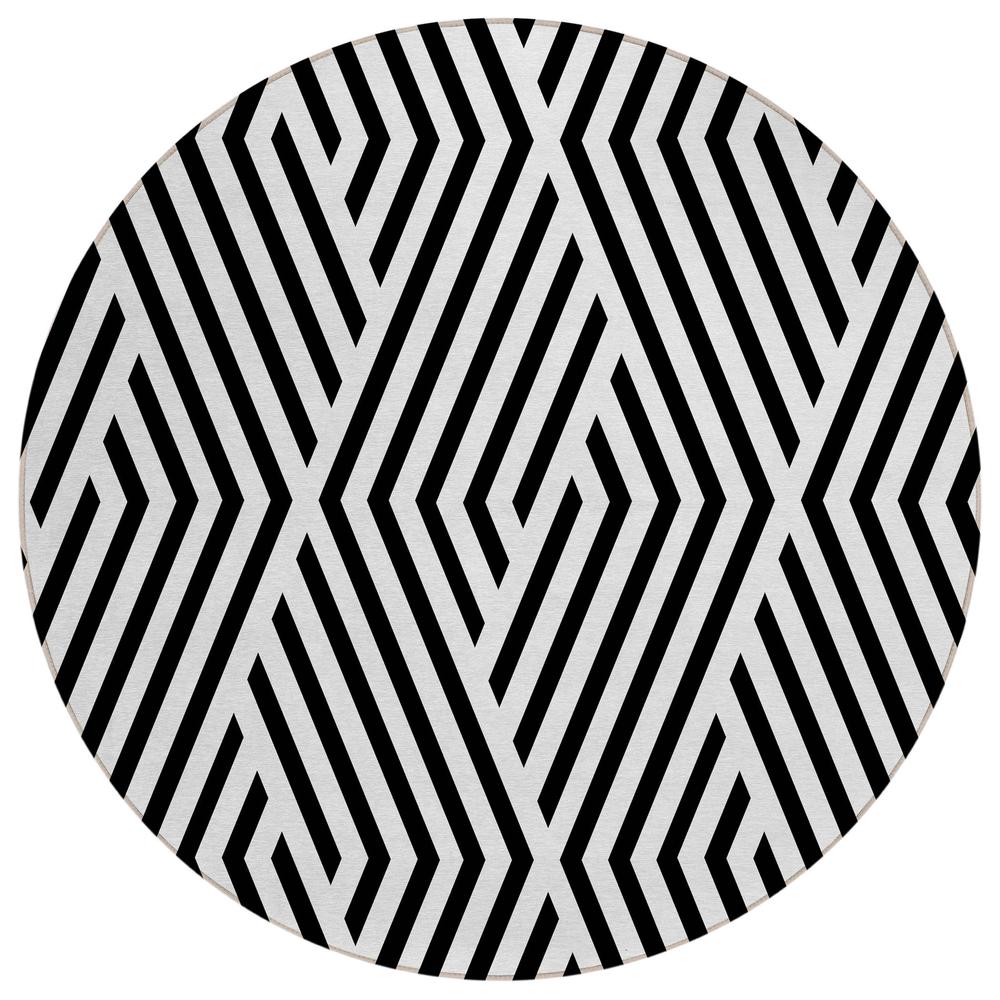 Chantille ACN550 Black 8' x 8' Rug