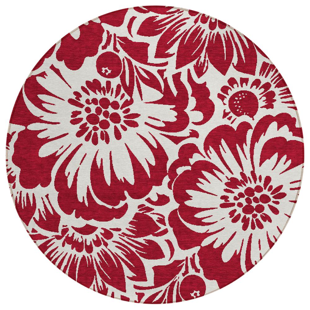 Chantille ACN551 Red 8' x 8' Rug