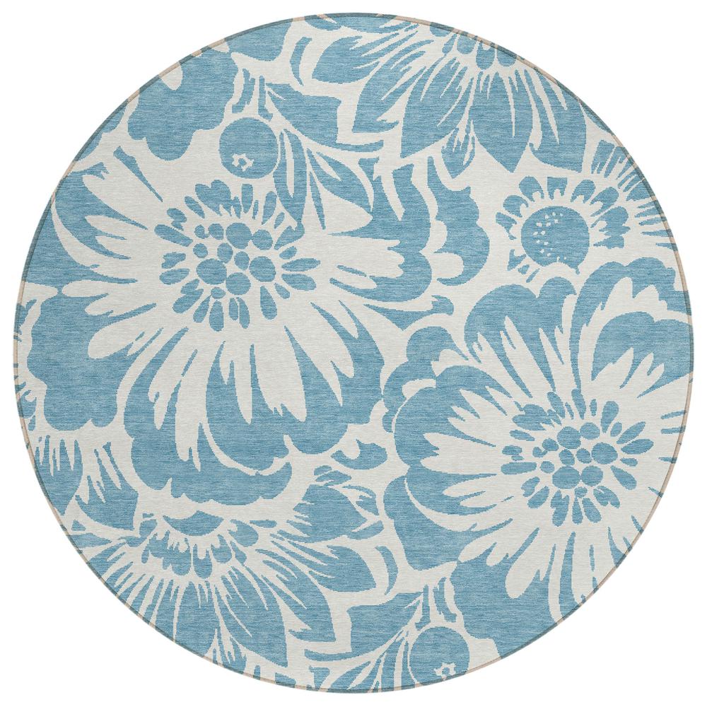 Chantille ACN551 Blue 8' x 8' Rug