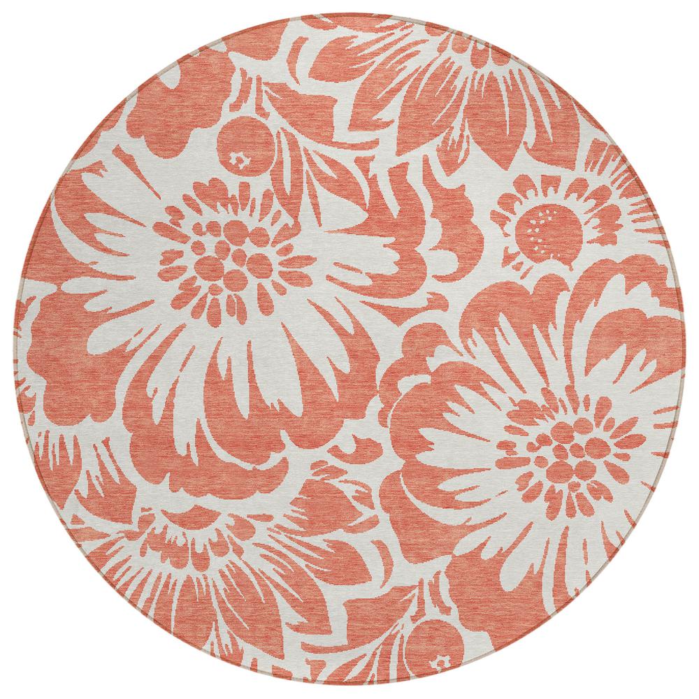 Chantille ACN551 Orange 8' x 8' Rug