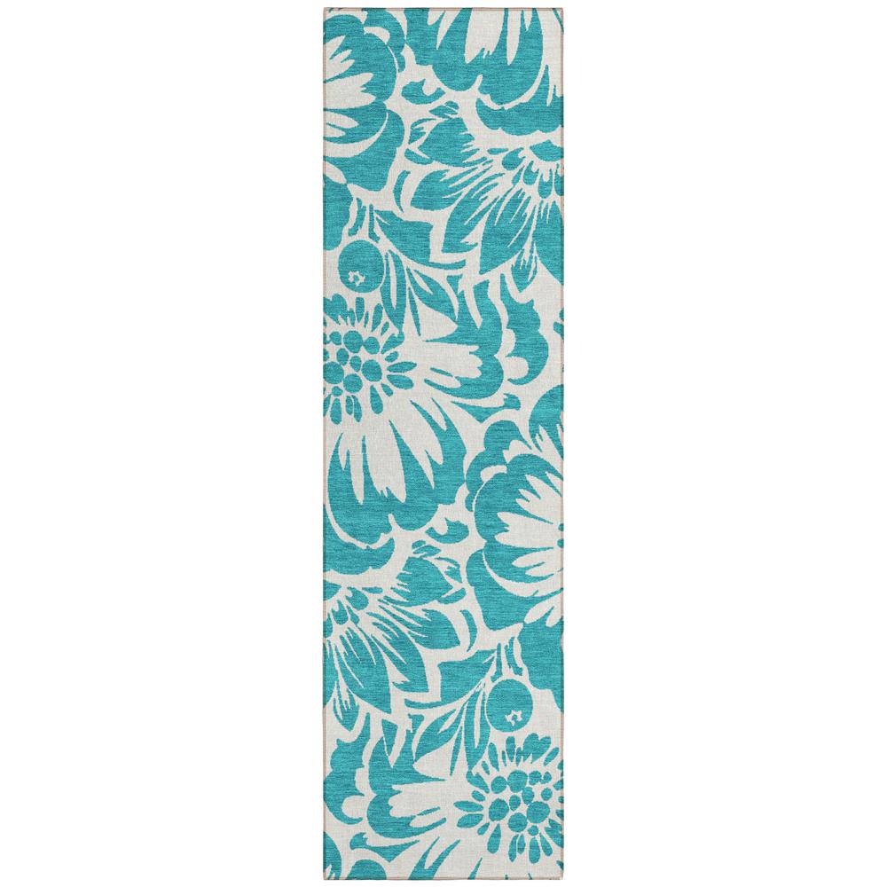 Chantille ACN551 Teal 2'3" x 7'6" Rug
