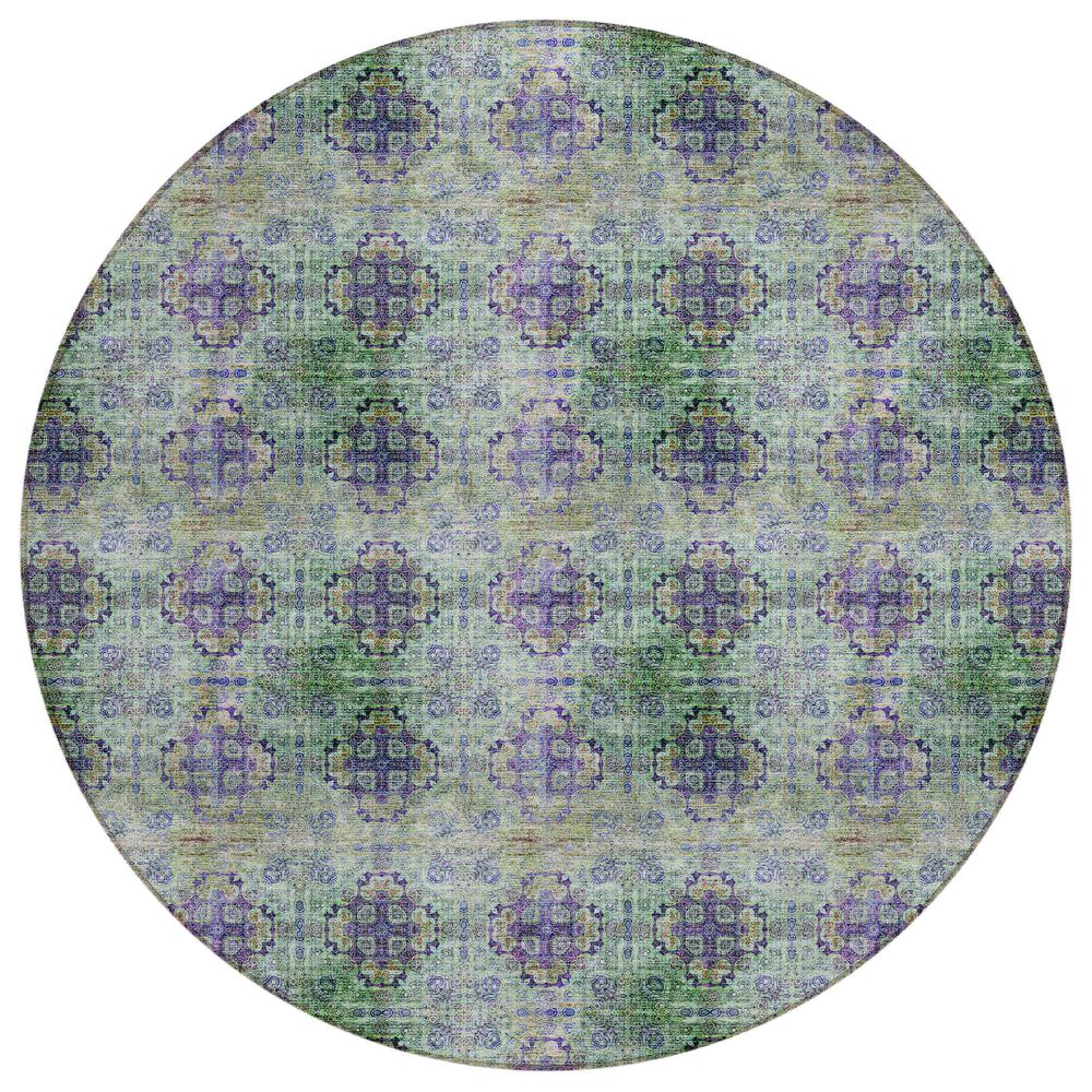 Chantille ACN557 Purple 8' x 8' Rug