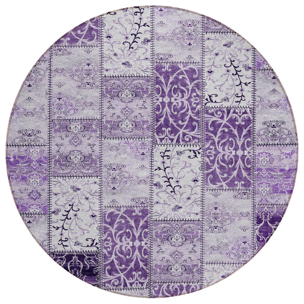 Chantille ACN566 Purple 8' x 8' Rug