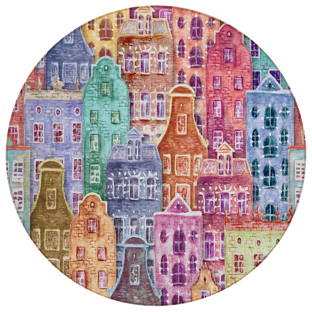 Chantille ACN600 Red 8' x 8' Rug