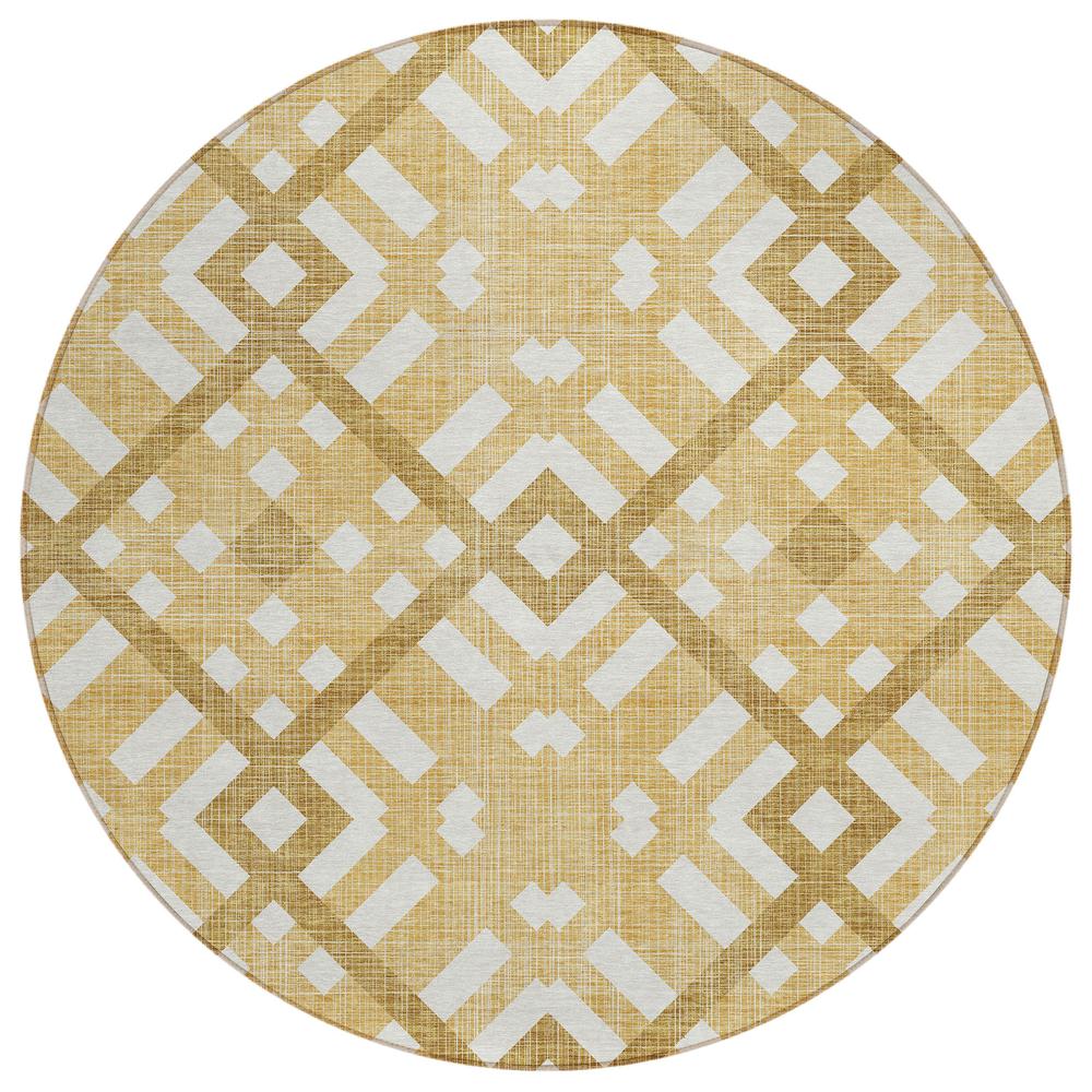 Chantille ACN616 Gold 8' x 8' Rug