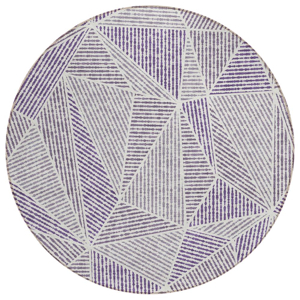 Chantille ACN618 Purple 8' x 8' Rug