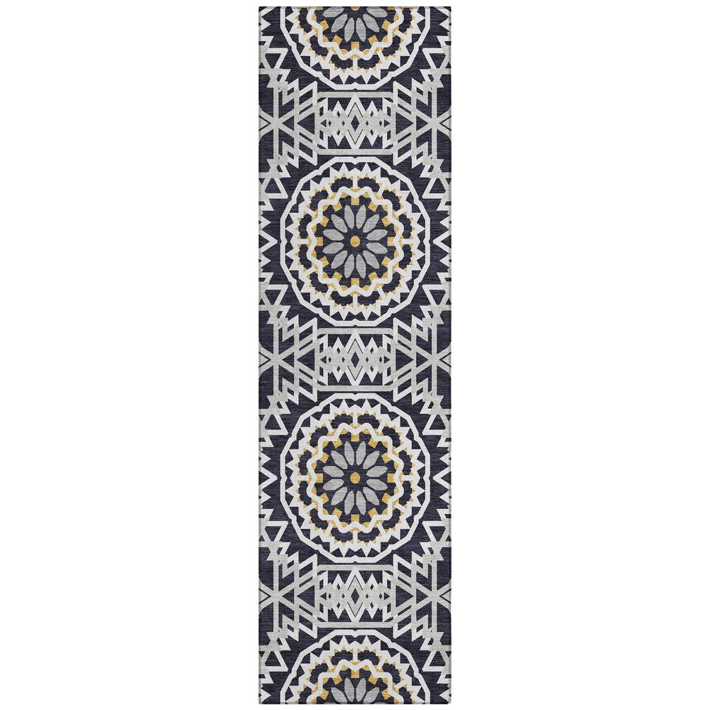 Chantille ACN619 Black 2'3" x 7'6" Rug