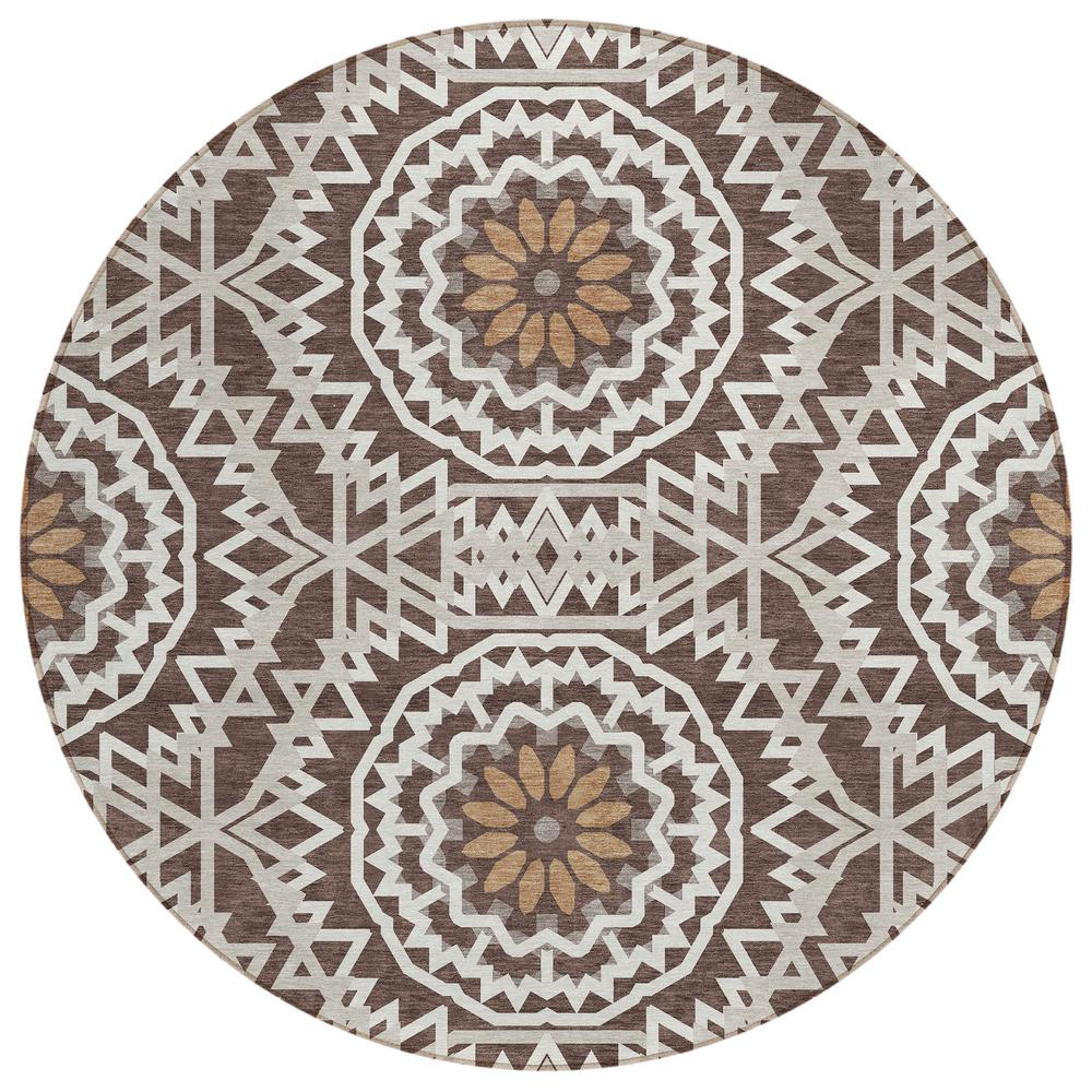 Chantille ACN619 Brown 8' x 8' Rug