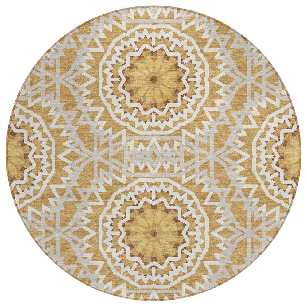 Chantille ACN619 Gold 8' x 8' Rug
