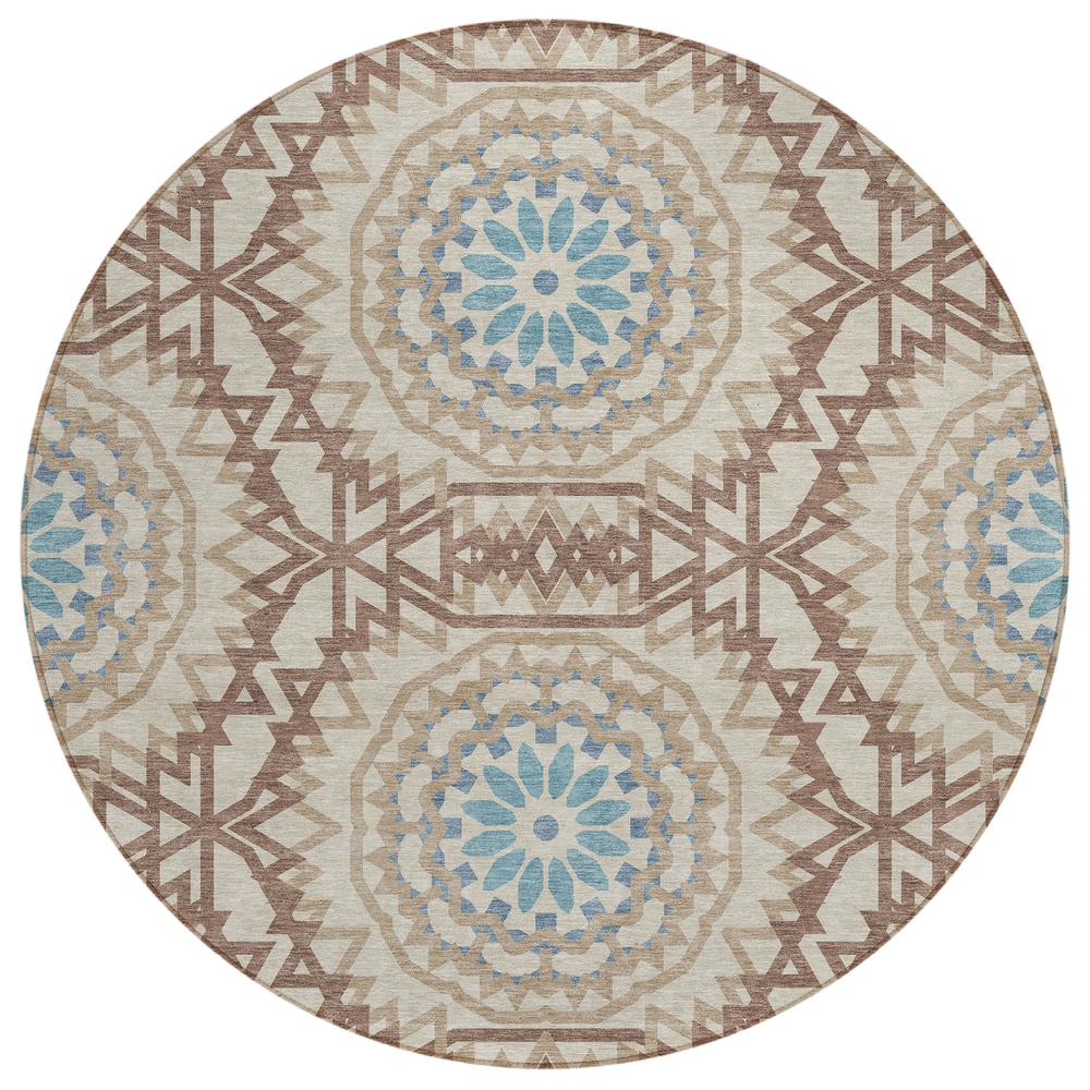 Chantille ACN619 Brown 8' x 8' Rug