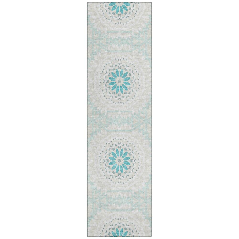 Chantille ACN619 Teal 2'3" x 7'6" Rug