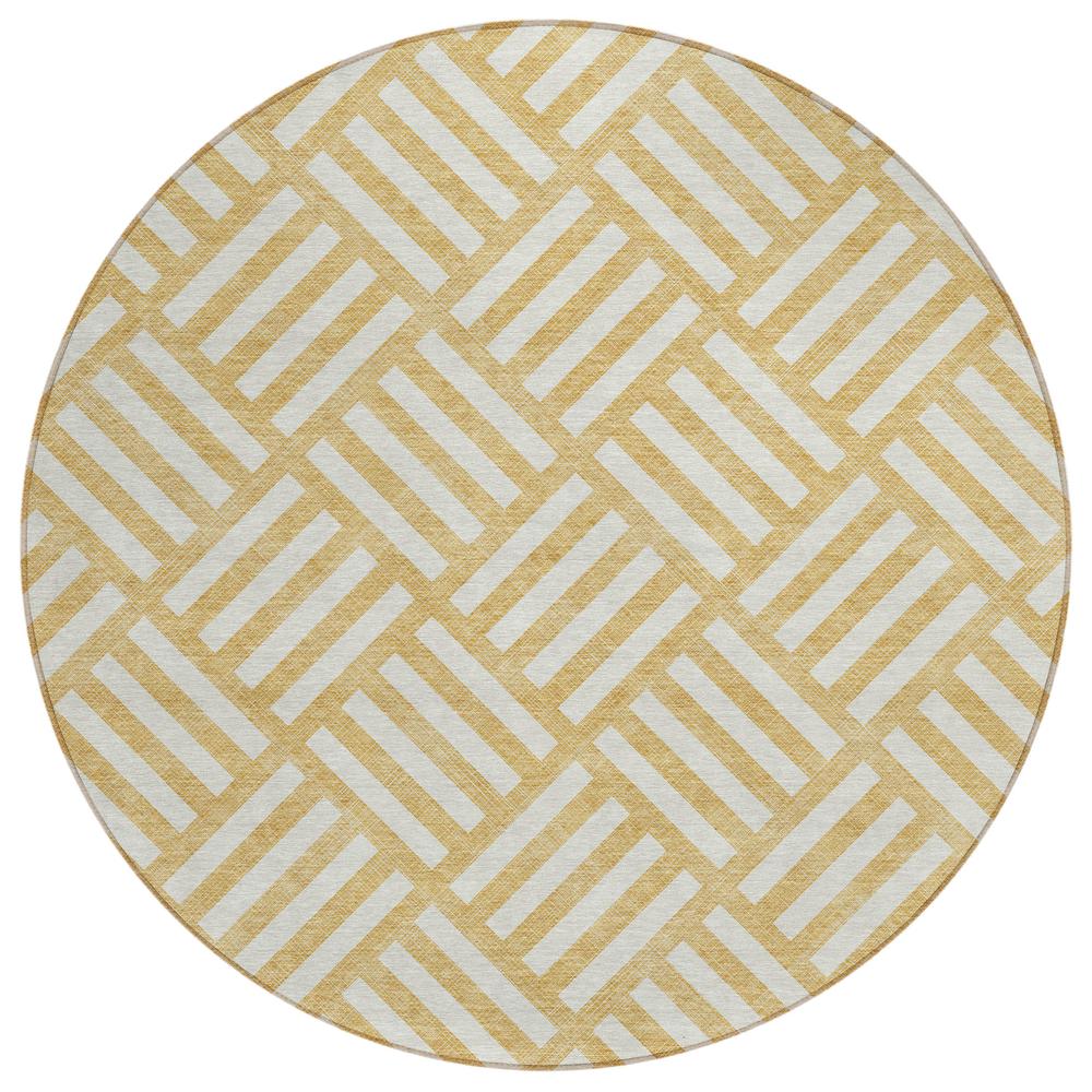 Chantille ACN620 Gold 8' x 8' Rug