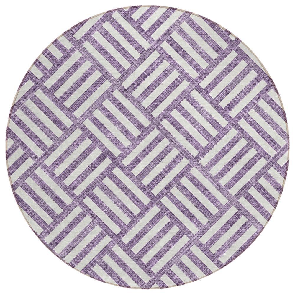Chantille ACN620 Purple 8' x 8' Rug